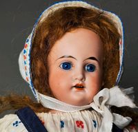DEP Antike   Puppe mit Zähnen Hessen - Offenbach Vorschau