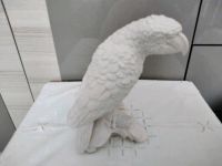 Porzellanfigur-Papagei von W. Goebel, Biskuit Porzellan, gebr. Berlin - Pankow Vorschau