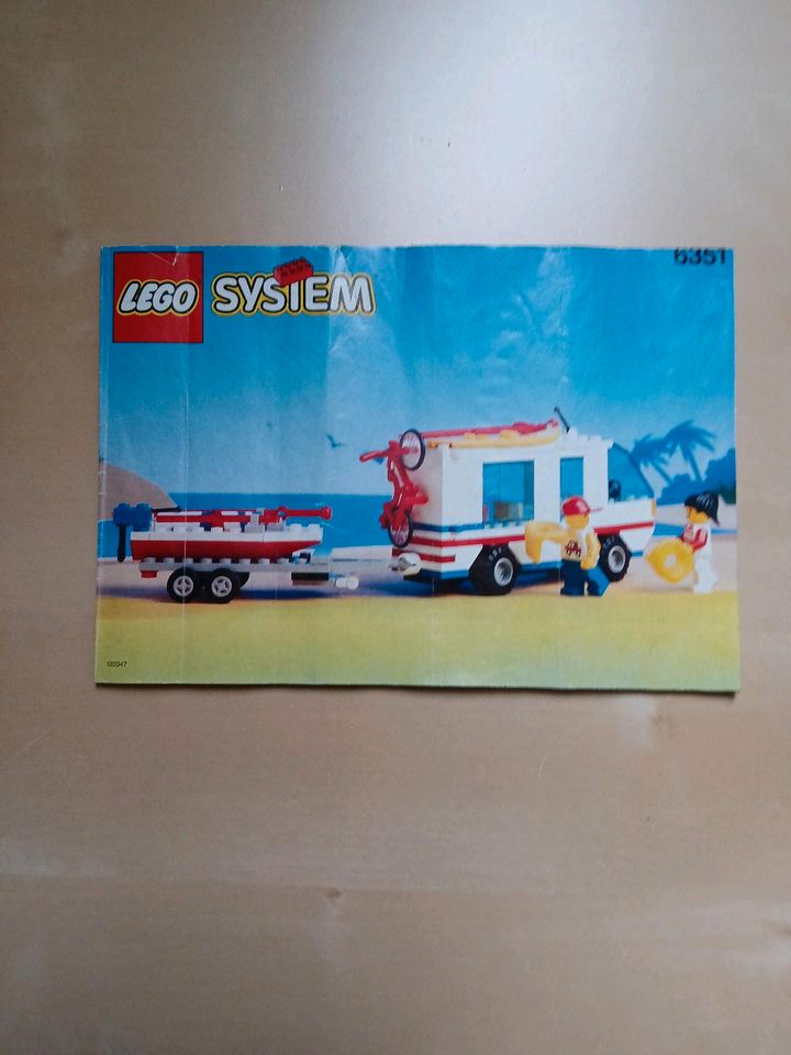 Lego System 6351 Camper mit Anleitung 1992 in Emden