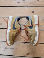 Nike Air Force 1 Wildleder Beige Braun Gr. 38 Hessen - Wiesbaden Vorschau