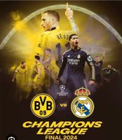 Suche 2x Cl Finale Real Madrid Dortmund BVB Wembley Niedersachsen - Papenburg Vorschau