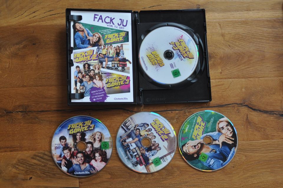 Fack ju Göhte Fanbox mit 4 DVD`s in Deidesheim