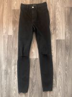 Skinny Jeans Hose  schwarz 34 Xs Wandsbek - Hamburg Farmsen-Berne Vorschau