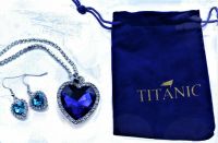 SET Titanic - Halskette, Herz des Ozeans, mit Ohrringen Geschenk Bayern - Erlangen Vorschau