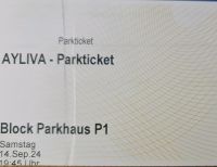 Parkticket Ayliva Konzert Köln 14.9 24 Essen - Essen-Ruhrhalbinsel Vorschau