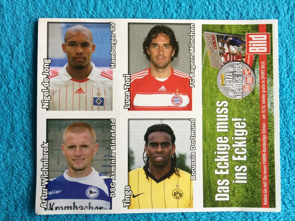 PANINI SAMMELBILDER FUSSBALL BUNDESLIGA 2008/2009 16 STÜCK - BILD in Nettersheim