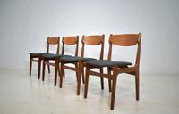 4 Stühle 60er Teak Danish Design Mid Century Vintage Stuhl Niedersachsen - Holzminden Vorschau
