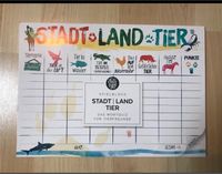 Stadt Land Tier • Stadt Land Fluss mit Tieren •  50 Blatt • NEU Hessen - Neu-Anspach Vorschau