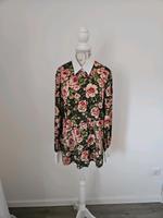 Zara Bluse mit Blumen und Perlen Gr. S Niedersachsen - Lachendorf Vorschau