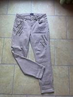 Monari edel Stretch Hose beige/Silber Perlen 38 Bayern - Ried Vorschau