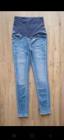 Umstandshose Umstandsjeans H&M Mama Super Skinny S blau Used Look Bayern - Cham Vorschau