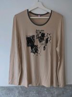 Basler Shirt Beige/Schwarz Gr. 42 Neuwertig Hessen - Gedern Vorschau