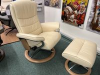 Stressless Sessel inkl. Hocker Nordic M Cori Vanilla Sig. / 0005 Rheinland-Pfalz - Mutterstadt Vorschau