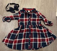 NEU H&M Set Kleid Stirnband gr. 80 kariert babygirl mädchen Nordrhein-Westfalen - Gütersloh Vorschau