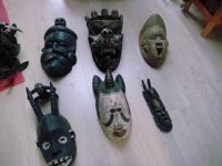 Afrikanische Masken Nigeria Ghana Deko Sammlerstücke Nordrhein-Westfalen - Hennef (Sieg) Vorschau