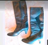 Lederstiefel,  Gr. 41, ca. 80er, 90er Jahre, Saarland - Schmelz Vorschau