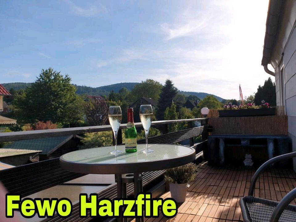Ferienwohnung Harzfire mit Balkon Kamin Hund Bad Harzburg Goslar in Bad Harzburg