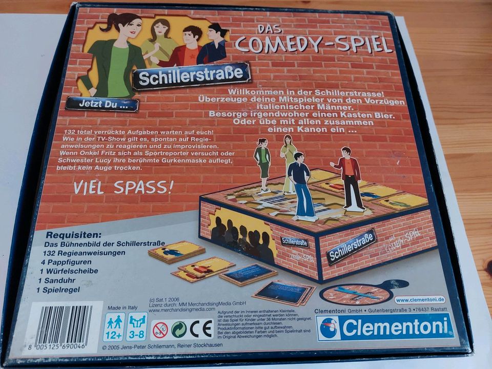 Schillerstraße das Comedy-Spiel in Grünendeich Niederelbe