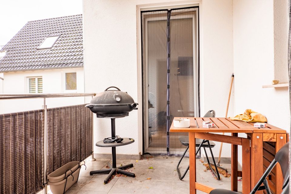 Moderne Wohnung mit Balkon und Garage in Leingarten