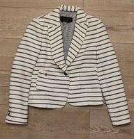 Zara Basic Blazer Jackett Damen Women weiß blau Maritim Gr. M Schleswig-Holstein - Witzhave Vorschau