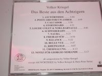 Original-CD: V .Kriegel "Beste aus den 80ern". Münster (Westfalen) - Centrum Vorschau
