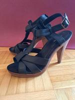 High Heels H&M Größe 40 schwarz Kunstleder Bayern - Jettingen-Scheppach Vorschau
