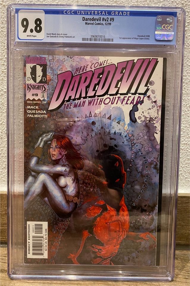 US Comic Daredevil 9 CGC  Marvel Maya Lopez in Eggolsheim