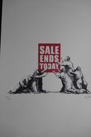 Banksy Lithographie limitiert, handsigniert 50x35 cm Nordrhein-Westfalen - Gronau (Westfalen) Vorschau