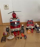 Playmobil Feuerwehr Set Hubschrauber Fahrzeuge Bayern - Untermeitingen Vorschau