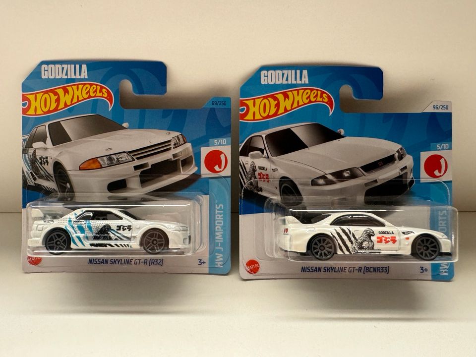 Hot Wheels Nissan Skyline R32/R33 GT-R Godzilla in Achim