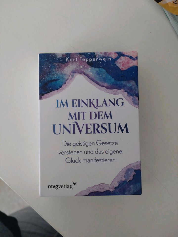 Im Einklang mit dem Universum Kurt tepperwein karten Orakel neu in Berlin