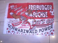 Freiburger Füchse - Freiburg - Fahne  Fussball Neu Rheinland-Pfalz - Bingen Vorschau