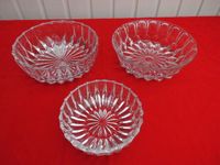 3 Bleikristall Schalen Glas Schüsseln zus. 8,- Vintage Retro Flensburg - Fruerlund Vorschau