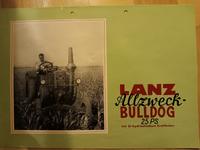 Lanz Bulldog Oldtimer Schlepper Prospekt Broschüre Werbung Daten Thüringen - Erfurt Vorschau