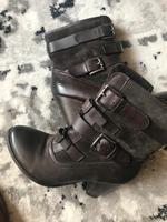 Bronx Boots Stiefel Gr: 36 echt Leder braun Stiefeletten Sachsen - Kirchberg Vorschau