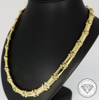 M*170585 Wert 18.000,- Brillant Collier 750 Gelb Gold 18 KT XXYY Essen - Karnap Vorschau