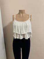 Damen Sommer Top Weiß – Boho Stil XS München - Pasing-Obermenzing Vorschau