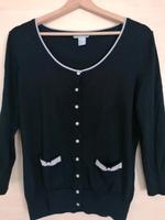 H&M Strickjäckchen Schwarz mit Beige, 40/L Nordrhein-Westfalen - Verl Vorschau