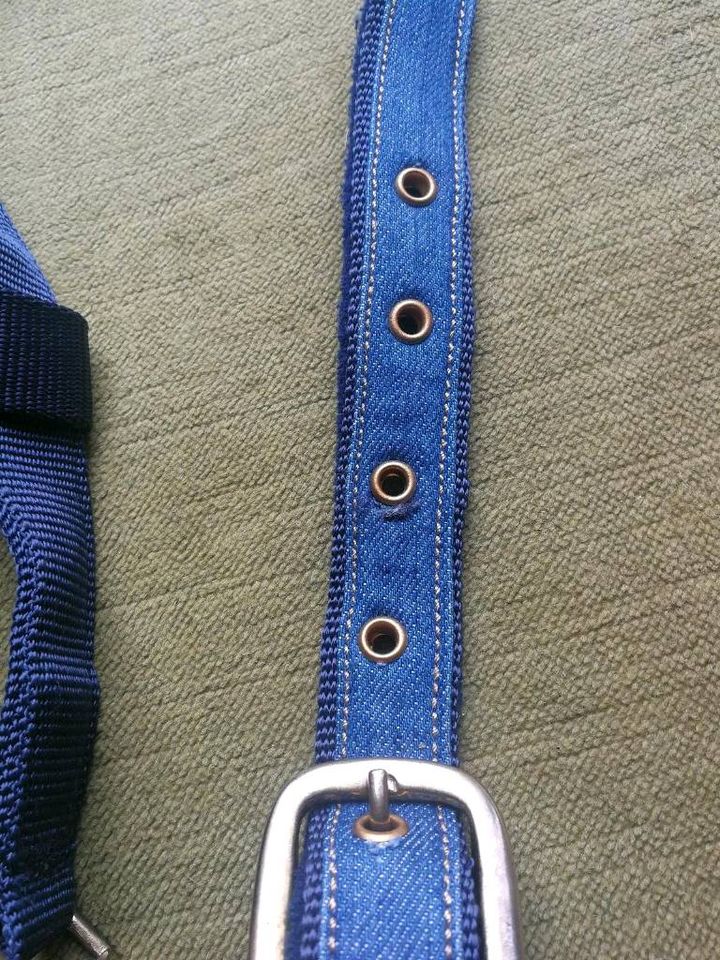 Halfter Jeans blau, unterlegt, VB neuwertig in München