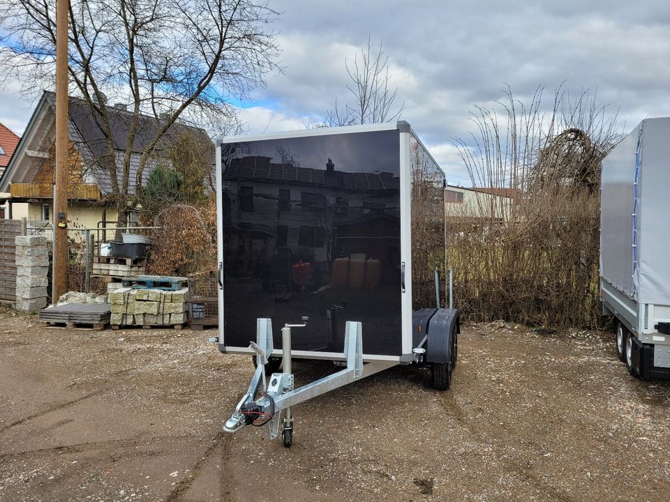 Kofferanhänger Black Edition 2000kg Hecktüren Top Ausstattung in Fischach