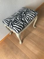 Hocker mit Zebrastoff Buchholz-Kleefeld - Hannover Groß Buchholz Vorschau