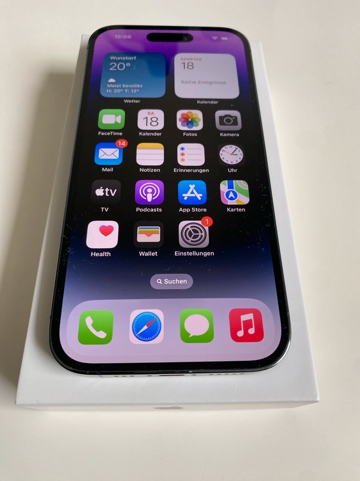 Apple iPhone 14 Pro 128GB in Deep Purple in Garbsen