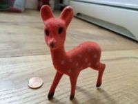 Bambi Reh Rehkitz  Figur samt beflockt Vintage Baden-Württemberg - Murrhardt Vorschau