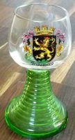 Weinglas - Römer - Glas - Heidelberg - 60er - Wappen - Silberrand Niedersachsen - Zeven Vorschau