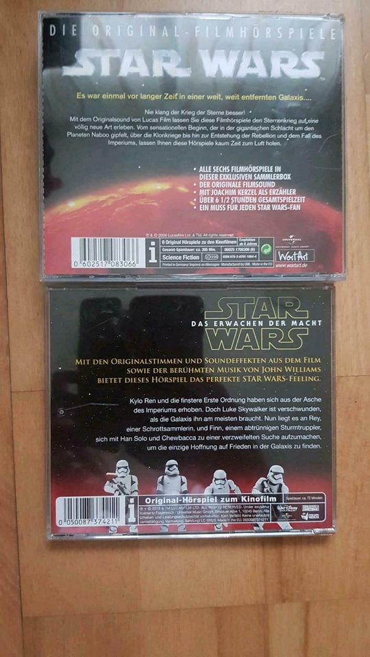 Star Wars Bücher/ CD/ DVD in Leopoldshöhe