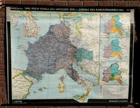 Wandkarte Schule Römer Rheinland Karl der Große Nordrhein-Westfalen - Verl Vorschau