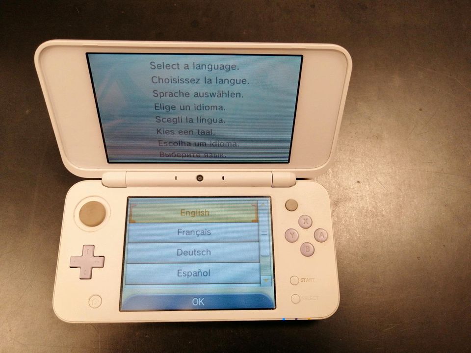 New Nintendo 2DS XL weiss lila in Mühlhausen