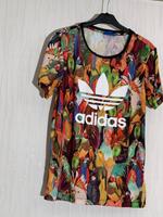Adidas Shirt, bunt Größe 34, Papagei, Berlin - Reinickendorf Vorschau