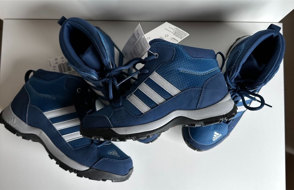 Adidas Wander-/ Trekking-Schuhe NEU! blau in Größe 35 + 36 1/2 in Schlier