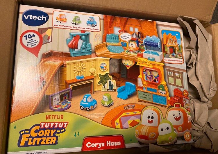 NEU, neues Vtech TUTTUT Cory’s flitzer,Haus,OVP,tut tut in Mücke